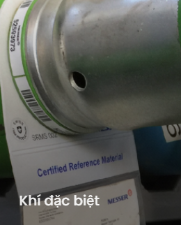 Khí đặc biệt - Công Ty Trách Nhiệm Hữu Hạn Khí Công Nghiệp Messer Hải Phòng